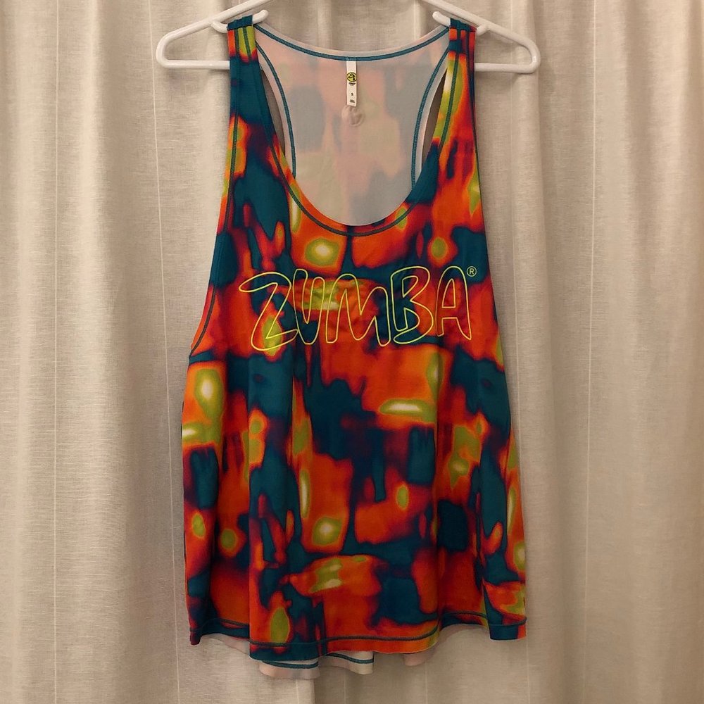 Zumba Fitness racerback tank, sizes S, M, L - Picture 1 of 13